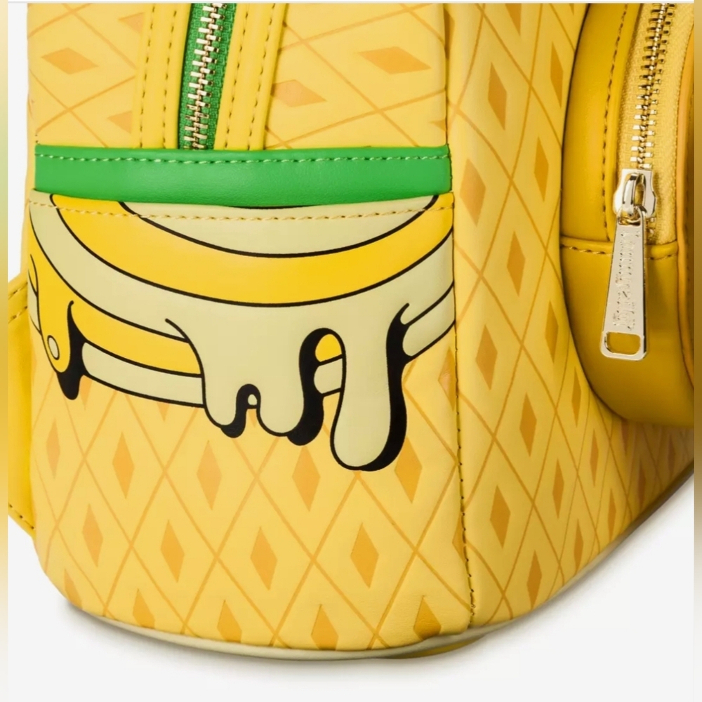 NWT Disney Eats Pineapple Swirl Loungefly Mini Backpack - Picture 4 of 5